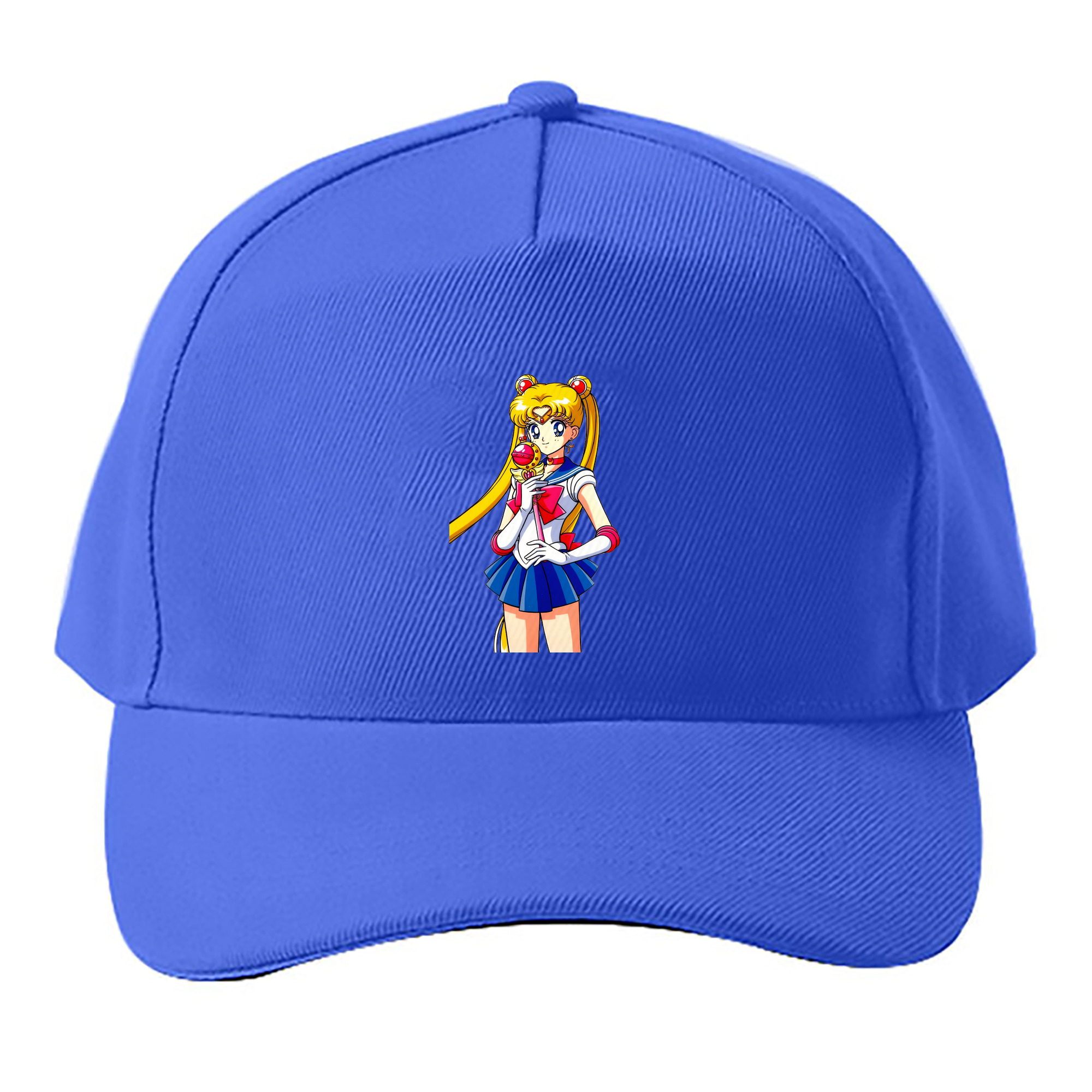 （画像用） 美少女戦士セーラームーン 月野 うさぎ つきの うさぎ Sailor Moon Tsukino Usagi ベースボールキャップ 綿100％ 男女兼用 帽子 スポーツ
